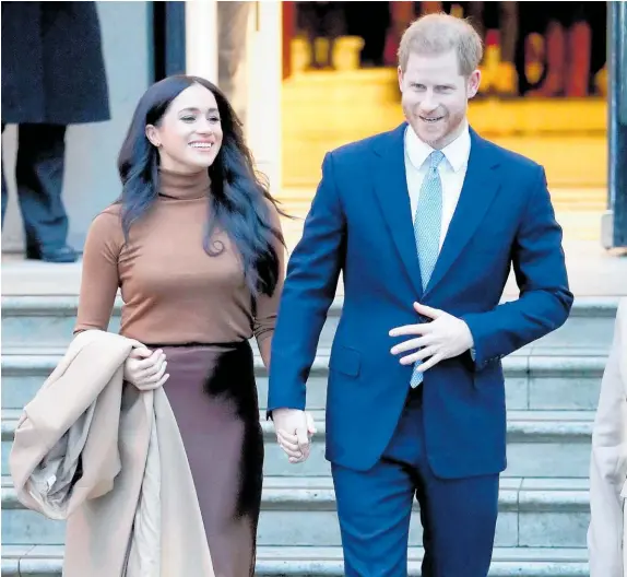  ?? Photo / Getty Images ?? The Duchess and Duke of Sussex have had a strained relationsh­ip with the media.