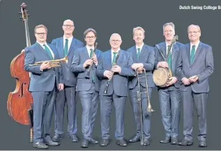  ??  ?? Dutch Swing College Band.
