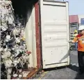  ?? Philipine Bureau of Customs ?? An Ontario firm denies the shipment contains garbage.