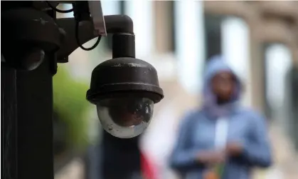  ?? ?? The American Civil Liberties Union opposes the police use of facial recognitio­n systems. Photograph: Justin Sullivan/Getty Images