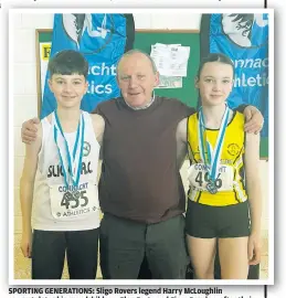  ?? ?? John Travers, the Sligo-based athlete, set a new course record at the annual Cloonacool 5k road race last Sunday. Dubliner Travers,