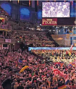  ??  ?? The Royal Albert Hall: there are 400 shows a year on its main stage