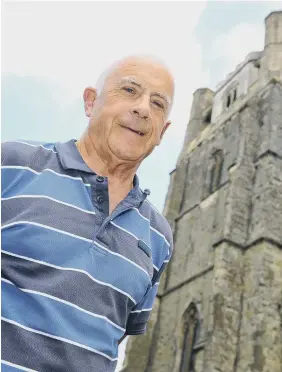  ?? ?? Steeple keeper at Chichester Cathedral David Roberts. Picture by Steve Robards