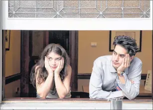  ?? THE CANADIAN PRESS/HO ?? Actors Eve Hewson and Avan Jogia are shown in a scene from the film “Paper Year.”