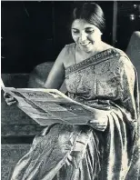  ?? Picture: GETTY IMAGES Picture: TMG ARCHIVES ?? NEW CAREER: Fatima Meer as a sociology lecturer at Natal University, Durban, in 1970