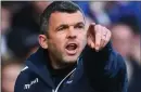  ?? ?? St Johnstone manager Callum Davidson is buoyed by results