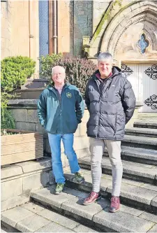  ?? ?? Candidates John Watson and Gene Maxwell will contest the Trossachs and Teith ward