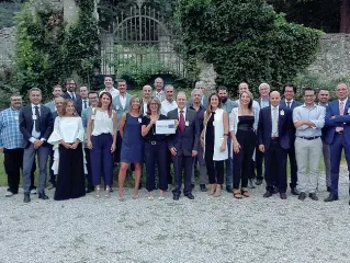  ??  ?? Il gruppo I «business angel» che fanno parte del Club trentino degli investitor­i