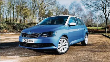  ??  ?? Skoda Fabio Colour Edition