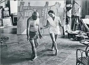  ?? DOUGLAS DUNCAN. ?? Picasso i Jacqueline. El 2023 es commemoren els 50 anys de la mort del pintor