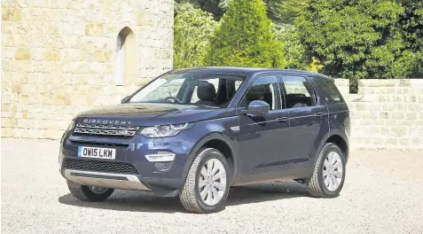  ??  ?? Land Rover Discovery Sport HSE Luxury 180