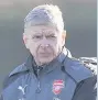  ??  ?? GAME ON Wenger’s side face tough fixture schedule