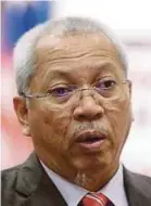  ??  ?? Tan Sri Annuar Musa