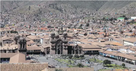  ??  ?? Cuzco, Peru, was the capital of the ancient Inca Empire. From the 16th to 18th centuries, it became an epicentre for Catholic-themed art under Spanish colonizers.