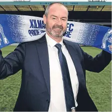  ??  ?? Steve Clarke replaces Lee McCulloch as Kilmarnock boss.