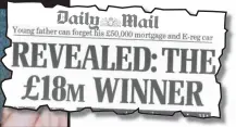  ??  ?? Flashback: The Mail’s story from 1994