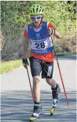  ?? FOTO: FÜLLEMANN ?? Simon Bächtle siegte mit klarem Vorsprung beim Lauf in der U14Klasse in Böhringen.