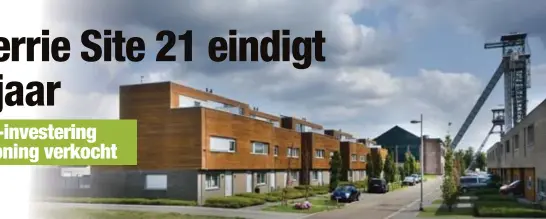  ?? FOTO CHRIS NELIS ?? De laatste woning die de stad kocht van de projectont­wikkelaar, is nu ook de deur uit.