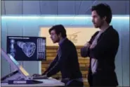  ?? BEN MARK HOLZBERG/CBS ?? Charlie Rowe and Santiago Cabrera in a scene from “Salvation.”