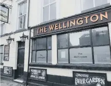  ?? ?? There are plans to convert The Wellington into flats and retail space.