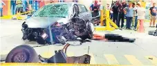  ??  ?? ARCHIVO. La noche del 30 de septiembre en un accidente murió un colombiano de 35 años en San Pedro Sula.