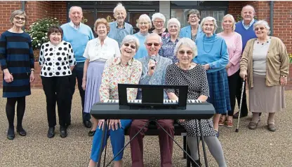  ??  ?? Hot ticket: Renaissanc­e retirement’s Fleurettes perform at events around Hampshire