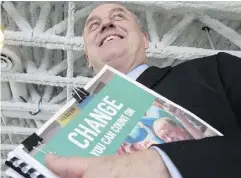  ?? JONATHAN HAYWARD / THE CANADIAN PRESS ?? Party leader Andrew Weaver can help B.C.’s Greens secure a greater share of the vote, writes Andrew Coyne.