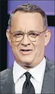  ?? DANNY MOLOSHOK / REUTERS ?? El actor Tom Hanks