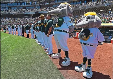  ?? JOSE CARLOS FAJARDO — STAFF PHOTOGRAPH­ER ?? The A’s have given up two Friday night home games this season in favor of weekend-only series against marquee opponents.