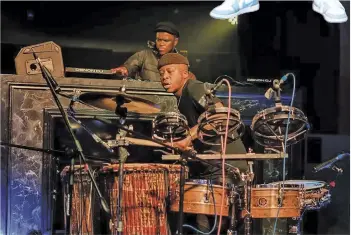  ?? ?? Black Motion is in the studio cooking up a new storm for fans.