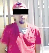  ?? En el sitio responsabl­e fue detenido ?? El presunto
/ CORTESÍA SSPM