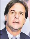  ??  ?? Luis Lacalle Pou.