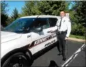  ?? FRAN MAYE – DIGITAL FIRST MEDIA ?? Kennett Township Police Chief Lydell Nolt and his department have been busy since the township formed a police department recently.