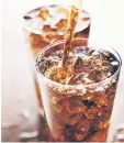  ??  ?? A high intake of sugary drinks, such as soda and fruit juice, can increase the risk of dying from heart disease, according to new research.