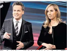  ??  ?? Pläne: Tarek Leitner und Nadja Bernhard als Anchor-Duo der „ZiB“