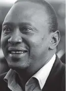  ??  ?? Uhuru Kenyatta