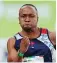  ??  ?? Akani Simbine