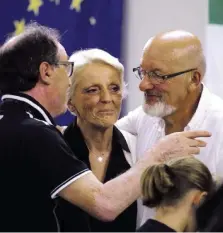  ?? Ansa ?? I genitoriIn alto, Tiziano Renzi, e Laura Bovoli, padre e madre dell’ex premier Matteo