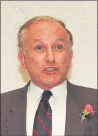  ??  ?? Former Leicester West MP Lord Janner