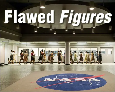  ??  ?? Theodore Melfi’s Hidden Figures is based on the true story of the black female mathematic­ians who worked behind the scenes during the early days of the U.S. space program.
