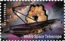 ?? COURTESY PHOTO ?? The U.S. Postal Service announces the upcoming James Webb Space Telescope Forever stamp.