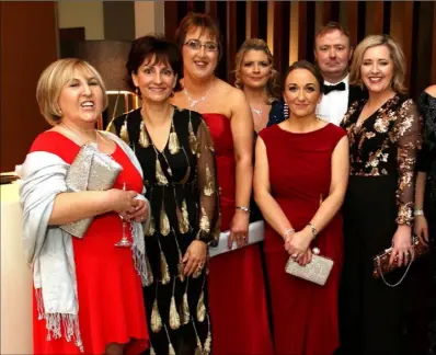  ??  ?? Day Care Unit and Endoscopy Unit staff at the Wexford Hospital Black Tie Ball.