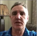  ??  ?? Billy Walsh speaking from Colorado.