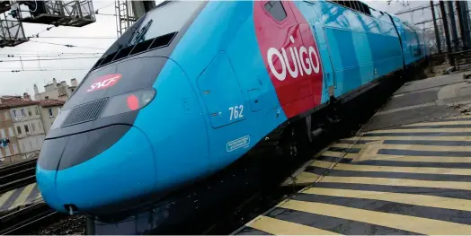  ?? ?? Le Ouigo sera pleinement protégé par le bouclier tarifaire de la SNCF. (Crédits : Reuters)