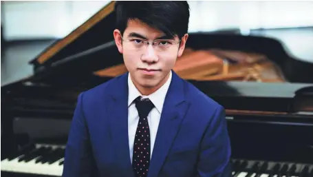 ?? FILE PHOTO ?? 2016 winner Aristo Sham will begin a week of PianoArts competitio­n activities with a 7:30 p.m. concert May 31 at the Wisconsin Conservato­ry of Music, 1584 N. Prospect Ave. During PianoArts competitio­n, 10 pianists ages 17-21 will perform and receive...