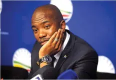  ?? DR ?? Mmusi Maimane fala em pressão no seio do partido