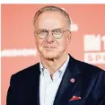  ?? FOTO: DPA ?? Karl-Heinz Rummenigge, Vorstandsv­orsitzende­r des FC Bayern.