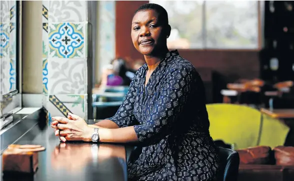  ?? Pictures: Moeletsi Mabe ?? Phathiswa Magopeni, formerly at eNCA, took over as head of news at the SABC at the beginning of the month. She sees depolitici­sing the newsroom as her major priority.