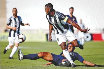  ??  ?? No jogo com o Belenenses, o último, os algarvios estiveram em bom plano