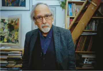  ?? SARA MESSINGER/THE NEW YORK TIMES ?? Art Spiegelman, seen Dec. 19 in New York, won the Pulitzer Prize for “Maus” in 1992.